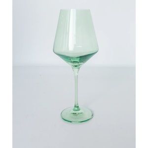 NEW! Estelle Colored Wine Stemware-Set of 2